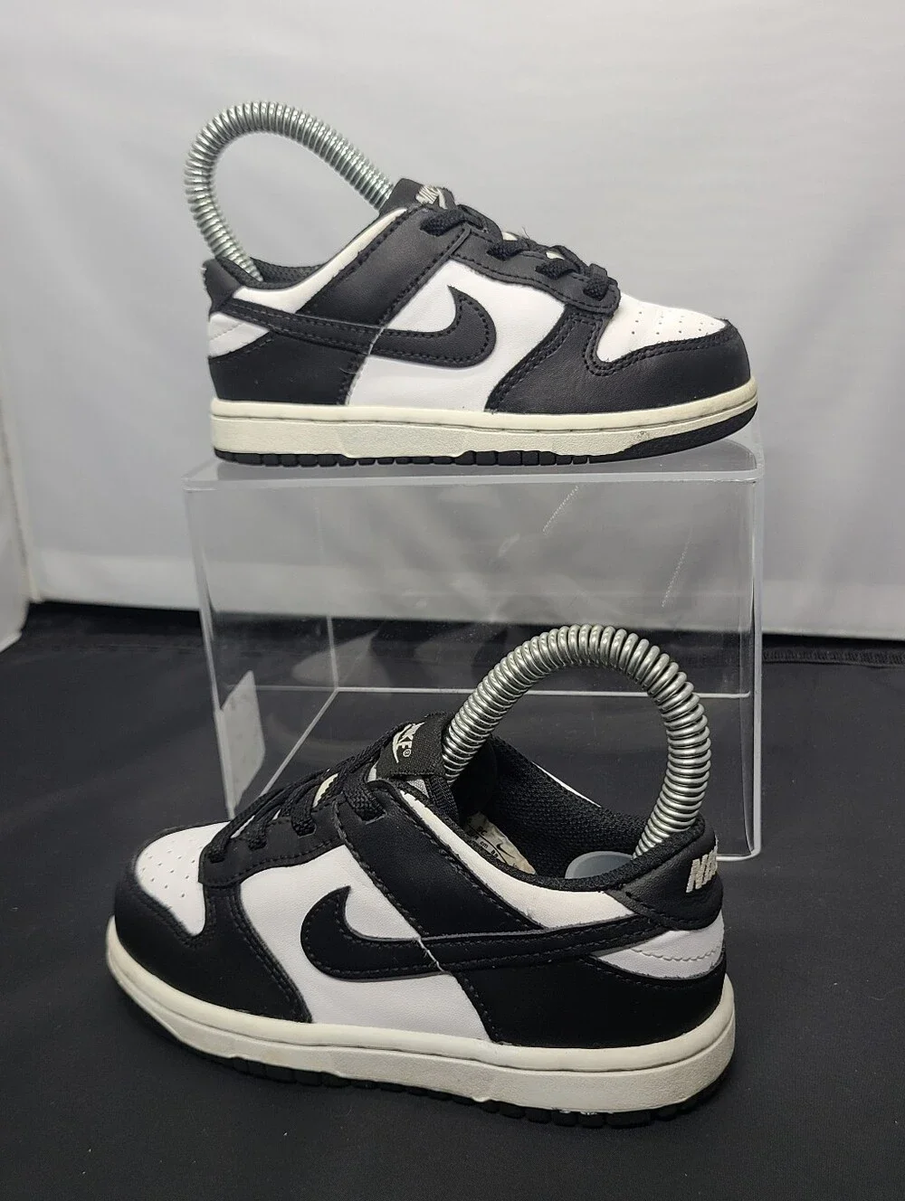 Nike Dunk Low Black White Panda CW1588-100 kids Size 1Y